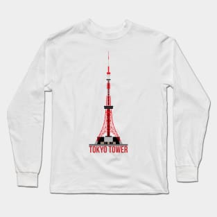 Tokyo Tower Long Sleeve T-Shirt